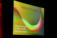 15. Welcome Reception