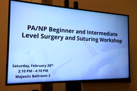 27. PA:NP Beginner & Intermediate Level Surgery & Suturing Workshop
